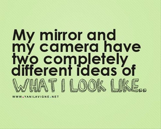 My mirror and my camera 