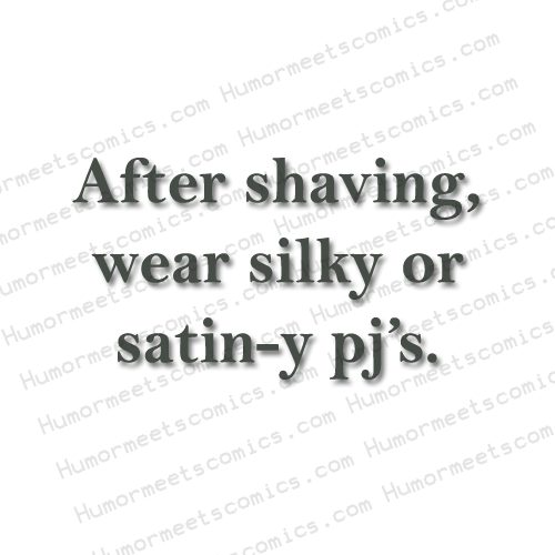 After-shaving,-wear-silky-o