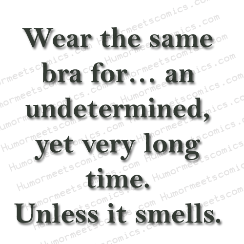 Wear-the-same-bra-for