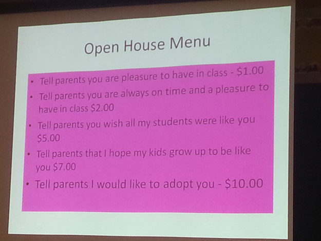 This teacher who supplements their income creatively.
