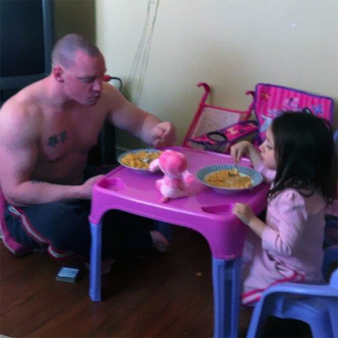 She wanted to eat lunch together…