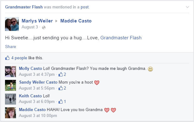Oh, that Grandmaster Flash.
