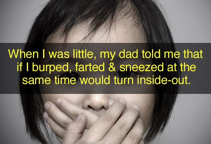 lies-parents-told-kids-burp-fart-sneeze-turn-inside-out
