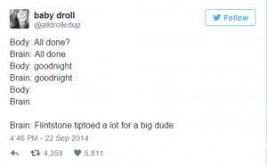 20 tweets showing how irritating & stupid our brain can be