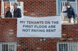 NYC landlord goes viral after he posted huge signs calling out, non-paying tenants