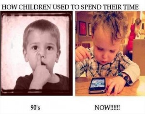 How children used to spend their time