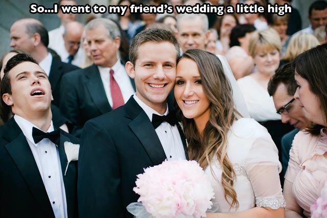 Hysterical Wedding pictures that special day just got a whole lot better
