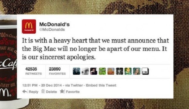 mcdonalds big mac prank