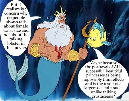 That one time King Triton mistook Sebastian for a lobster.