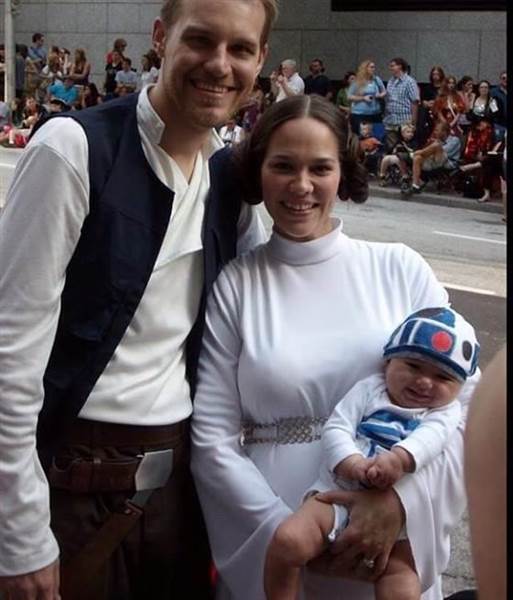 3 Luke Skywalker and Princess Leia -Bonus R2D2