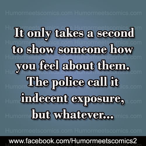 It only takes a second to show someone how you feel about them