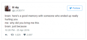 24 Tweets That Perfectly Describe Conversations Between You and Your Brain