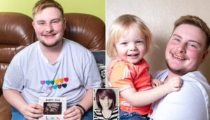 A transgender man conceived while transitioning is now a proud dad after a surprise pregnancy 