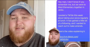 This man uses TikTok to make amends with a classmate he bullied: 'This is amazing'