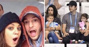 Mila Kunis and Ashton Kutcher Say They Only Bathe Their Kids If They ‘See Dirt on Them’
