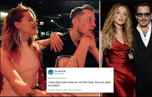 Elon Musk ‘hopes’ Amber Heard and Johnny Depp ‘move on,’ says they’re ‘incredible’