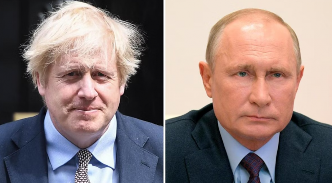 Vladimir Putin Says Seeing Boris Johnson Naked Would Be ‘Disgusting’