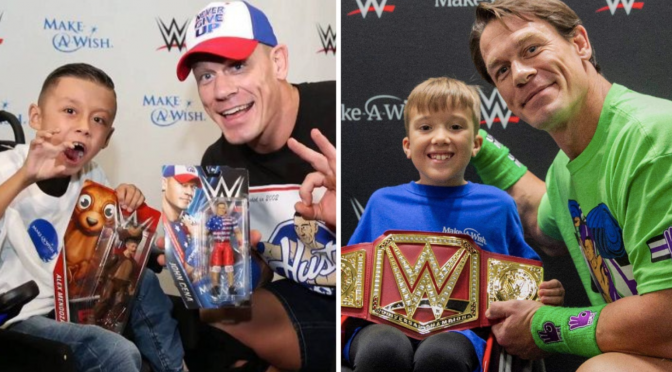 John Cena breaks Make A Wish Foundation record with 650 wishes granted