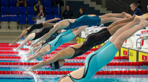 Trans swimmers are banned from competing in women’s elite events by the sport's governing body