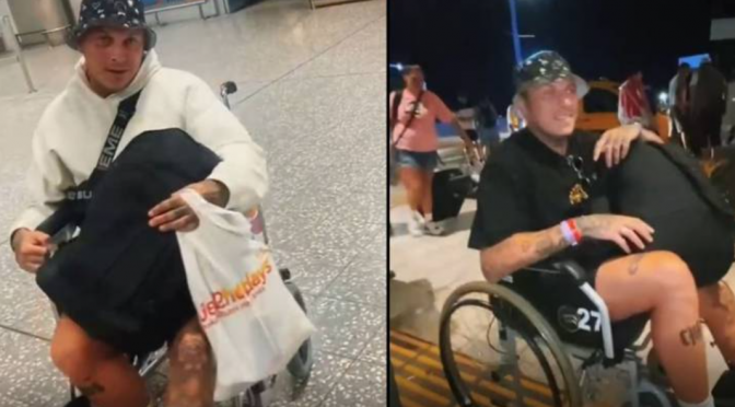 Holidaymaker Skips Two-Hour Queue At Airport By Pretending He Needs A Wheelchair