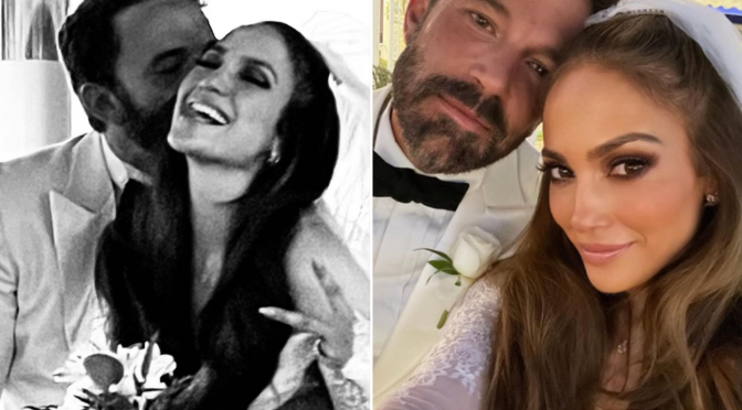 Jennifer Lopez changes her last name as she shares details from her Vegas wedding ceremony to Ben Affleck: ‘Best night of our lives’