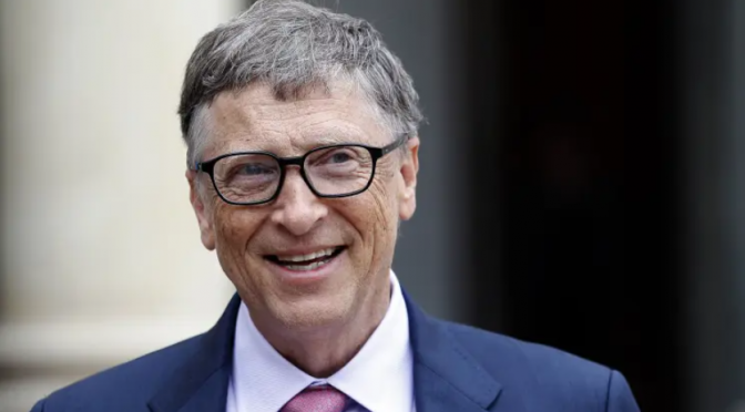 Bill Gates pledges to donate ‘virtually all’ of his $113bn fortune to his foundation and eventually move off the list of the world’s richest people.
