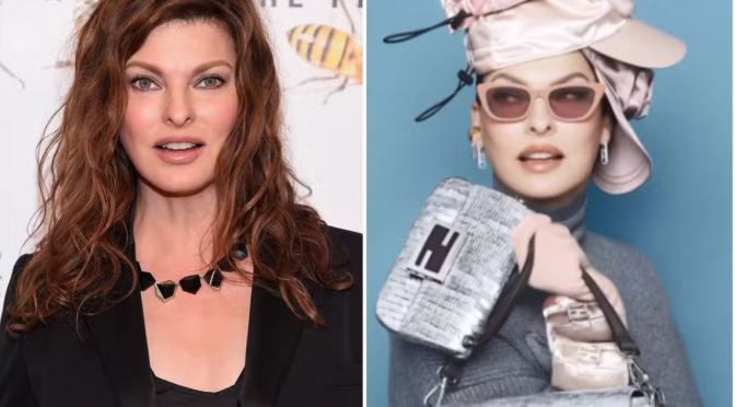 Linda Evangelista returns to modeling for the first time since her cosmetic procedure left her ‘permanently deformed’