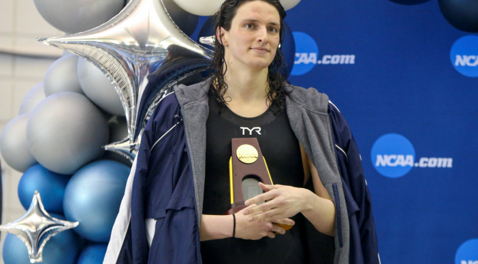 Trans swimmer Lia Thomas has been nominated for the NCAA Woman of the Year award